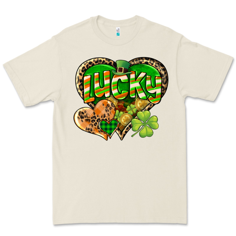 Lucky Heart St. Patrick's Day Premium Tee by CowGirlArtShop | Teevron