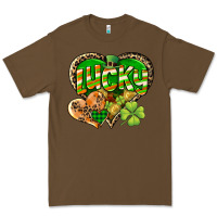 Cacao Lucky heart St. Patrick's Day Premium Tee - CowGirlArtShop