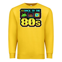 Lemon BACK TO THE 80S Premium Sweatshirt - artisFamous