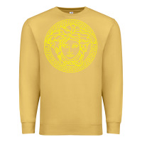 Antique Gold VINTAGE  Medusa Premium Sweatshirt - artisFamous