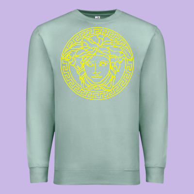 Vintage  Medusa Premium Sweatshirt Designed By Artisfamous