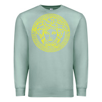 Seafoam VINTAGE  Medusa Premium Sweatshirt - artisFamous