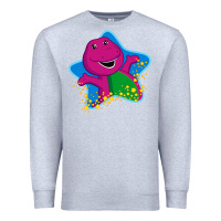 Heather Grey barney 5 Premium Sweatshirt - artisFamous