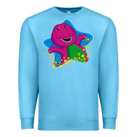 Ocean Blue barney 5 Premium Sweatshirt - artisFamous