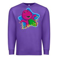 Purple barney 5 Premium Sweatshirt - artisFamous