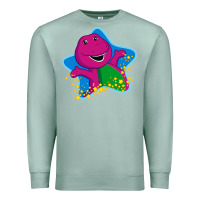 Seafoam barney 5 Premium Sweatshirt - artisFamous
