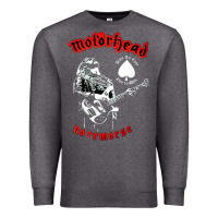 Charcoal Heather lemmy vocal Premium Sweatshirt - artisFamous