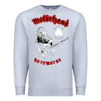 Heather Grey lemmy vocal Premium Sweatshirt - artisFamous