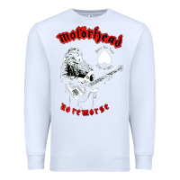 White lemmy vocal Premium Sweatshirt - artisFamous