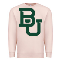 Pale Pink baylor athletics Premium Sweatshirt - artisFamous