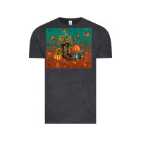 Vintage Black fall tumbler Vintage Tee - RanaPortraitStore