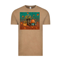 Vintage Coffee fall tumbler Vintage Tee - RanaPortraitStore