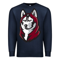 Navy bloomsburg huskies Premium Sweatshirt - artisFamous