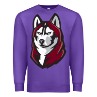 Purple bloomsburg huskies Premium Sweatshirt - artisFamous