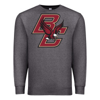 Charcoal Heather boston college eagles Premium Sweatshirt - artisFamous