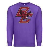 Purple boston college eagles Premium Sweatshirt - artisFamous