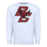 White boston college eagles Premium Sweatshirt - artisFamous
