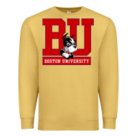 Antique Gold boston university terriers Premium Sweatshirt - artisFamous