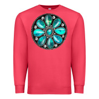 Cardinal turquoise gemstone Premium Sweatshirt - JahusDesignShop