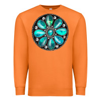 Carrot turquoise gemstone Premium Sweatshirt - JahusDesignShop