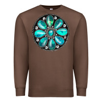Chestnut turquoise gemstone Premium Sweatshirt - JahusDesignShop