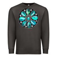 Smoke turquoise gemstone Premium Sweatshirt - JahusDesignShop