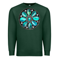 Sports Green turquoise gemstone Premium Sweatshirt - JahusDesignShop