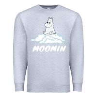 Heather Grey Moomin Premium Sweatshirt - artisFamous