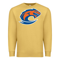 Antique Gold clayton state loch orange Premium Sweatshirt - artisFamous