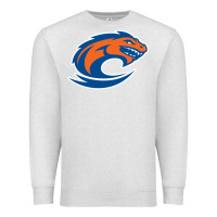 Oatmeal Heather clayton state loch orange Premium Sweatshirt - artisFamous