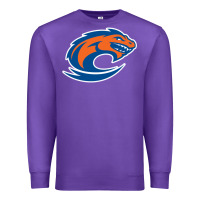 Purple clayton state loch orange Premium Sweatshirt - artisFamous
