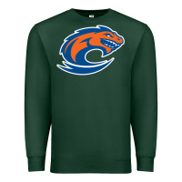 Sports Green clayton state loch orange Premium Sweatshirt - artisFamous