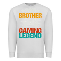 Dove Grey gaming gifts for teenage boys 8 12 year old christmas gamer Premium Sweatshirt - artisFamous