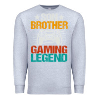 Heather Grey gaming gifts for teenage boys 8 12 year old christmas gamer Premium Sweatshirt - artisFamous