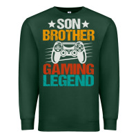 Sports Green gaming gifts for teenage boys 8 12 year old christmas gamer Premium Sweatshirt - artisFamous