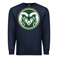 Navy colorado state rams Premium Sweatshirt - artisFamous