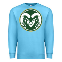 Ocean Blue colorado state rams Premium Sweatshirt - artisFamous