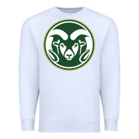 White colorado state rams Premium Sweatshirt - artisFamous