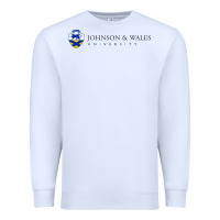 White Johnson & Wales College Art Premium Sweatshirt - artisFamous
