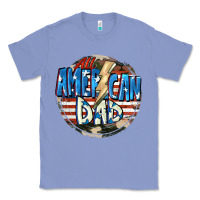 Colony Blue All american dad 4th of july Classic Tee - CowGirlArtShop