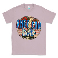 Lilac All american dad 4th of july Classic Tee - CowGirlArtShop