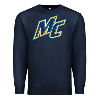 Navy merrimack warriors Premium Sweatshirt - artisFamous