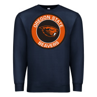 Navy Oregon College Gift Premium Sweatshirt - artisFamous