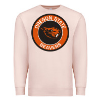 Pale Pink Oregon College Gift Premium Sweatshirt - artisFamous