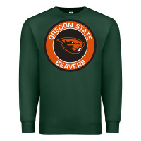 Sports Green Oregon College Gift Premium Sweatshirt - artisFamous