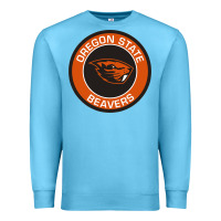 Ocean Blue Oregon College Gift Premium Sweatshirt - artisFamous