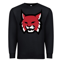 Black Rhodes College Athletic Premium Sweatshirt - artisFamous