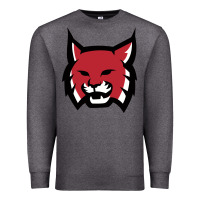 Charcoal Heather Rhodes College Athletic Premium Sweatshirt - artisFamous