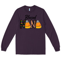 Plum Blessed nana Long Sleeve Tee - CowhideDigitalArt