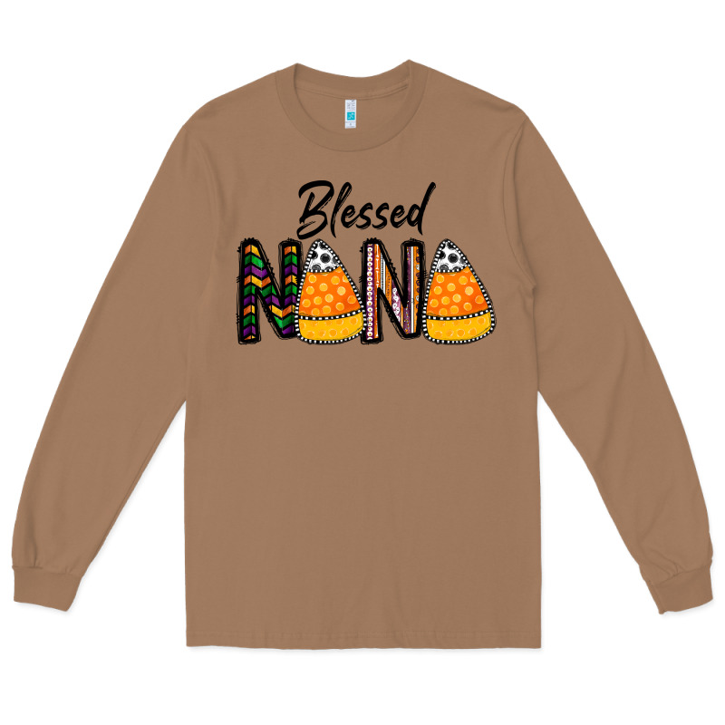 Blessed Nana Long Sleeve Tee by CowhideDigitalArt | Teevron